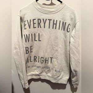 Taylor Swift Gray RARE official merch crewneck Sweatshirt from RED album